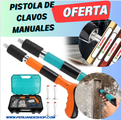 PISTOLA DE CLAVOS MANUALES